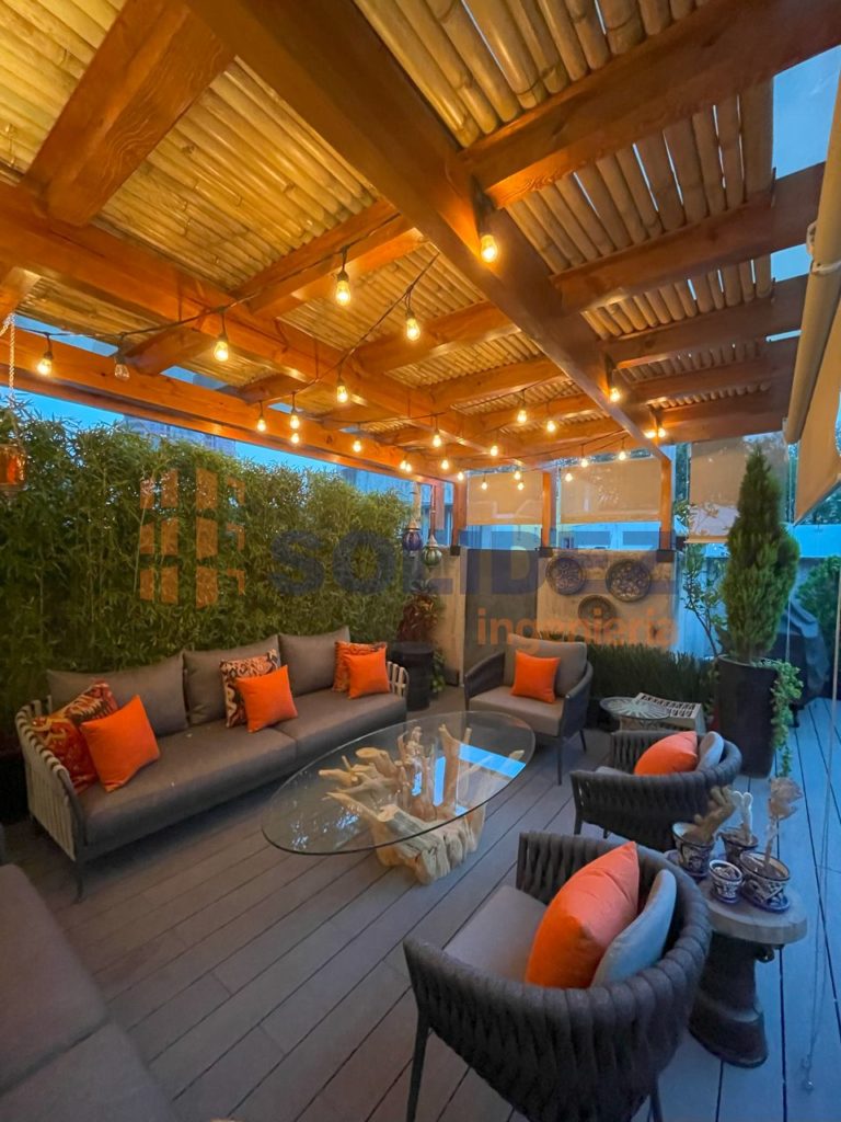 Diseño y construcción de Roof Gardens. Solidez Ingenieria CDMX